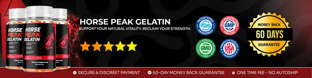 Horse Peak Gelatin Customer Reviews 2026 — Verified Male Vitality Gummy User Results