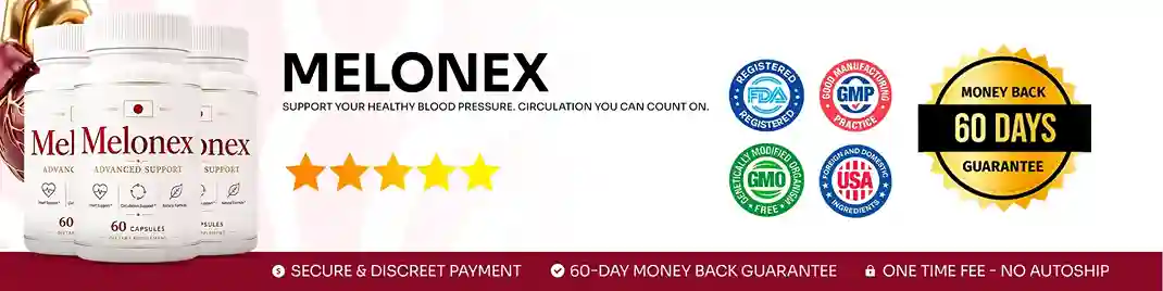 Melonex supplement 2026 — heart health and blood pressure support supplement by Melonex Research