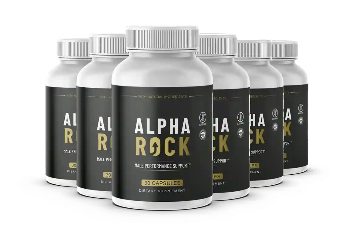AlphaRock Bottle — Official Men's Performance Supplement