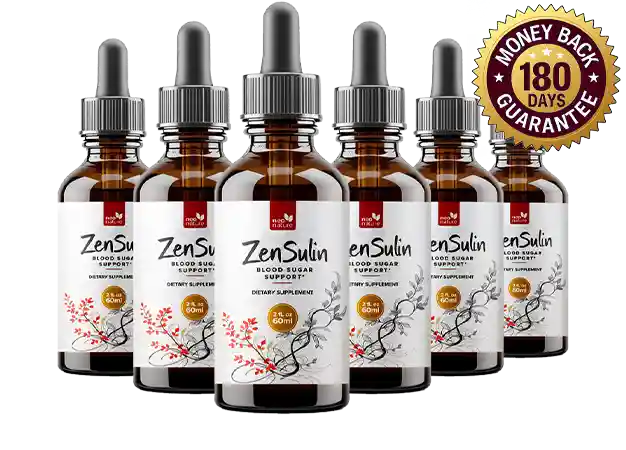 Zensulin Bottle — Official Liquid Blood Sugar Supplement